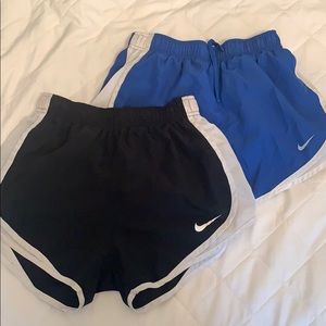 2 Nike Women’s Running Shorts